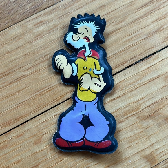 Vintage 1974 Popeye King Features Cartoon Characters “Puffed” Plastic Magnets - Picture 9 of 11